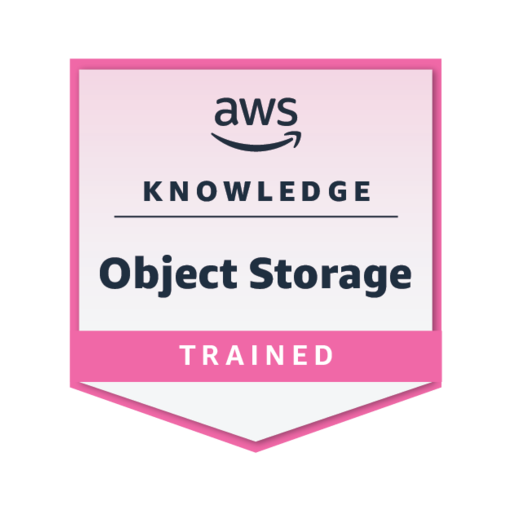 AWS Knowledge: Object Storage Training badge
